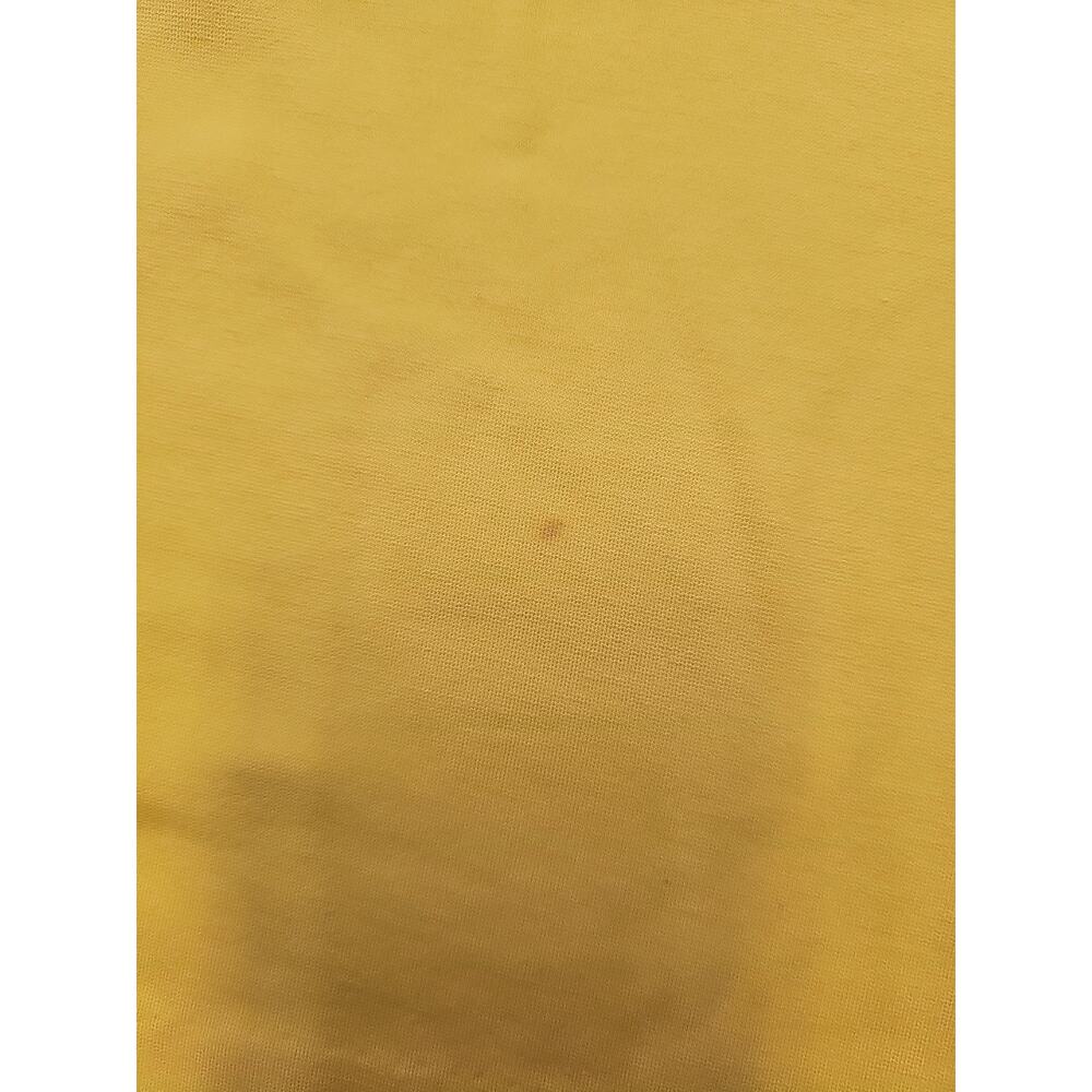 Talbots Dress Womens 16 Petite Yellow Short Sleeve Vcut Neckline - Picture 8 of 9